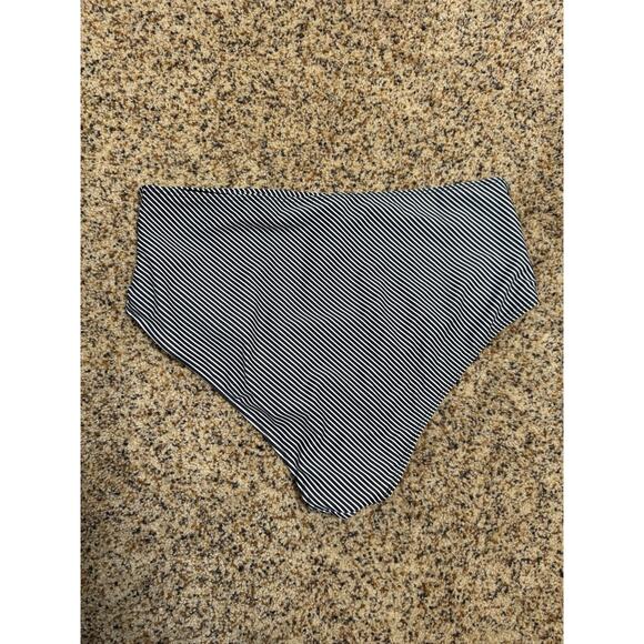 OMKAGI Womens Ruffle Tankini Swimsuit High Waist Striped Bottoms‎ Swimwear XXL - Picture 9 of 11